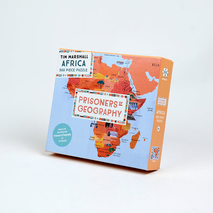 Prisoners of Geography Africa Map 500 Piece Jigsaw Puzzle