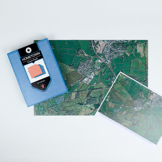 Hometown Aerial Photo Jigsaw Puzzle