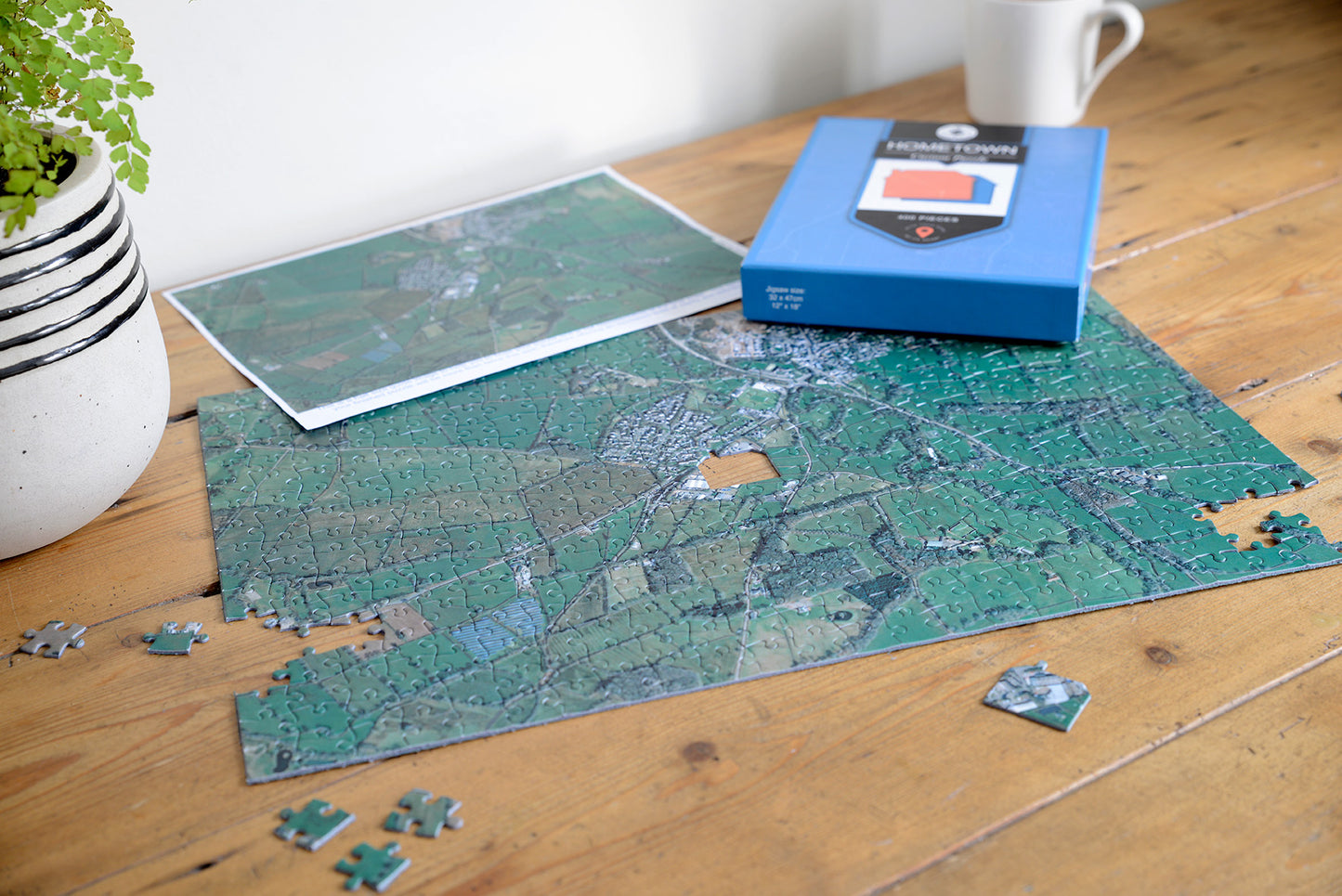 Hometown Map Jigsaw Puzzle