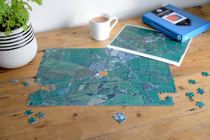 Hometown Map Jigsaw Puzzle