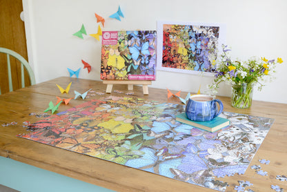 Natural History Museum - Butterflies & Moths 1000 Piece Jigsaw Puzzle