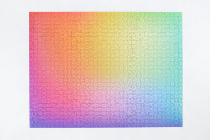 Blurry Rainbow  - Impuzzible No.18- 1000 Piece Jigsaw Puzzle