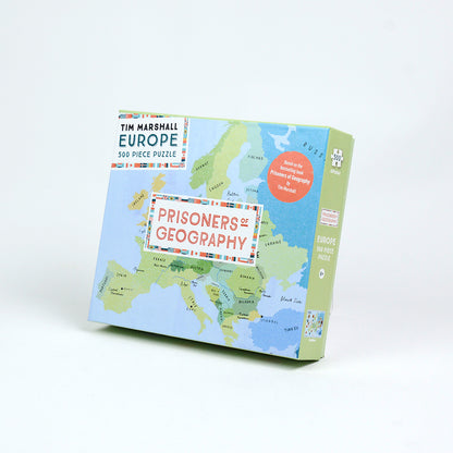 Prisoners of Geography Europe Map 500 Piece Jigsaw Puzzle