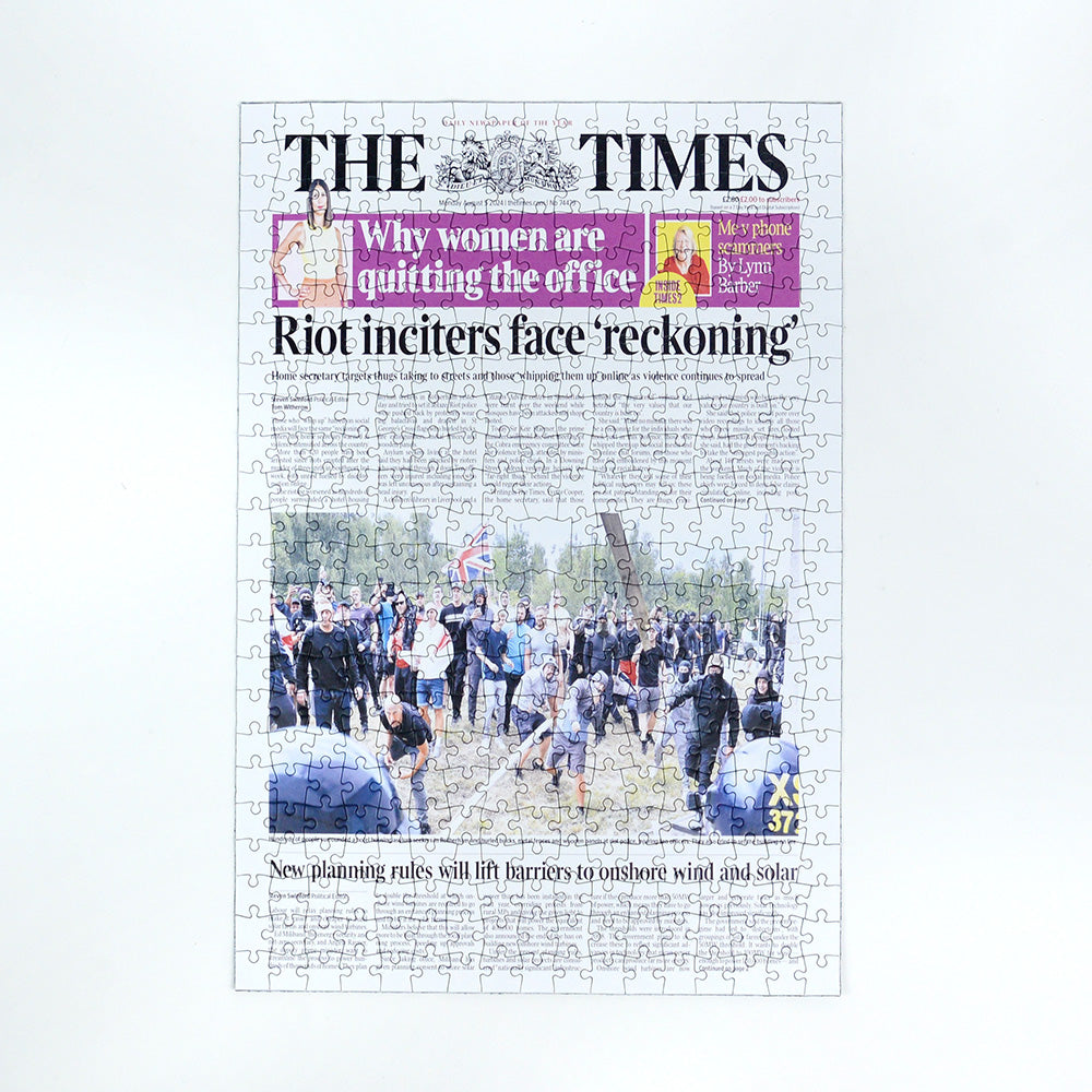 Personalised "The Times" Front Page Jigsaw Puzzle