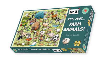 It's Just...Farm Animals 1000 Piece Jigsaw Puzzle