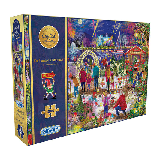 Enchanted Christmas Limited Edition 1000 Piece Jigsaw Puzzle