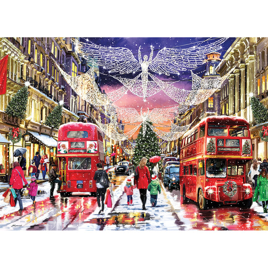 Regent Street At Christmas 500XL Piece Jigsaw Puzzle