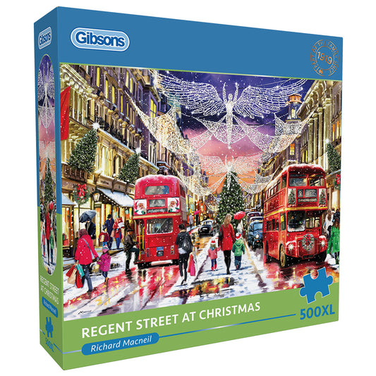Regent Street At Christmas 500XL Piece Jigsaw Puzzle