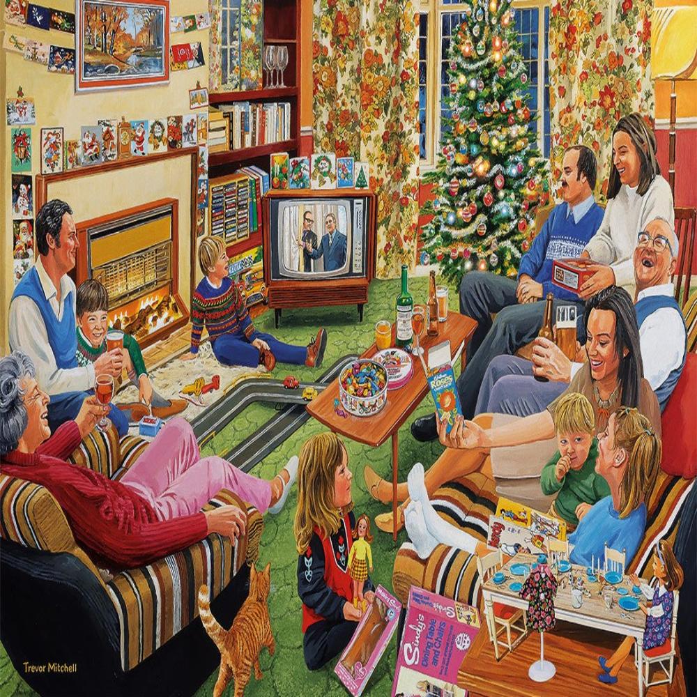 A Christmas To Remember 4 x 500 Piece Jigsaw Puzzle