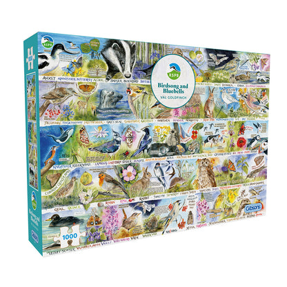 RSPB: Birdsong & Bluebells 1000 Piece Jigsaw Puzzle