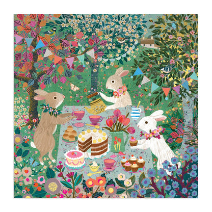 Spring Tea Party 500 Piece Foil Puzzle