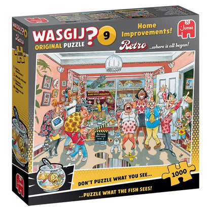 PRE-ORDER Wasgij Retro Original 9 Home Improvements 1000 Piece Jigsaw Puzzle