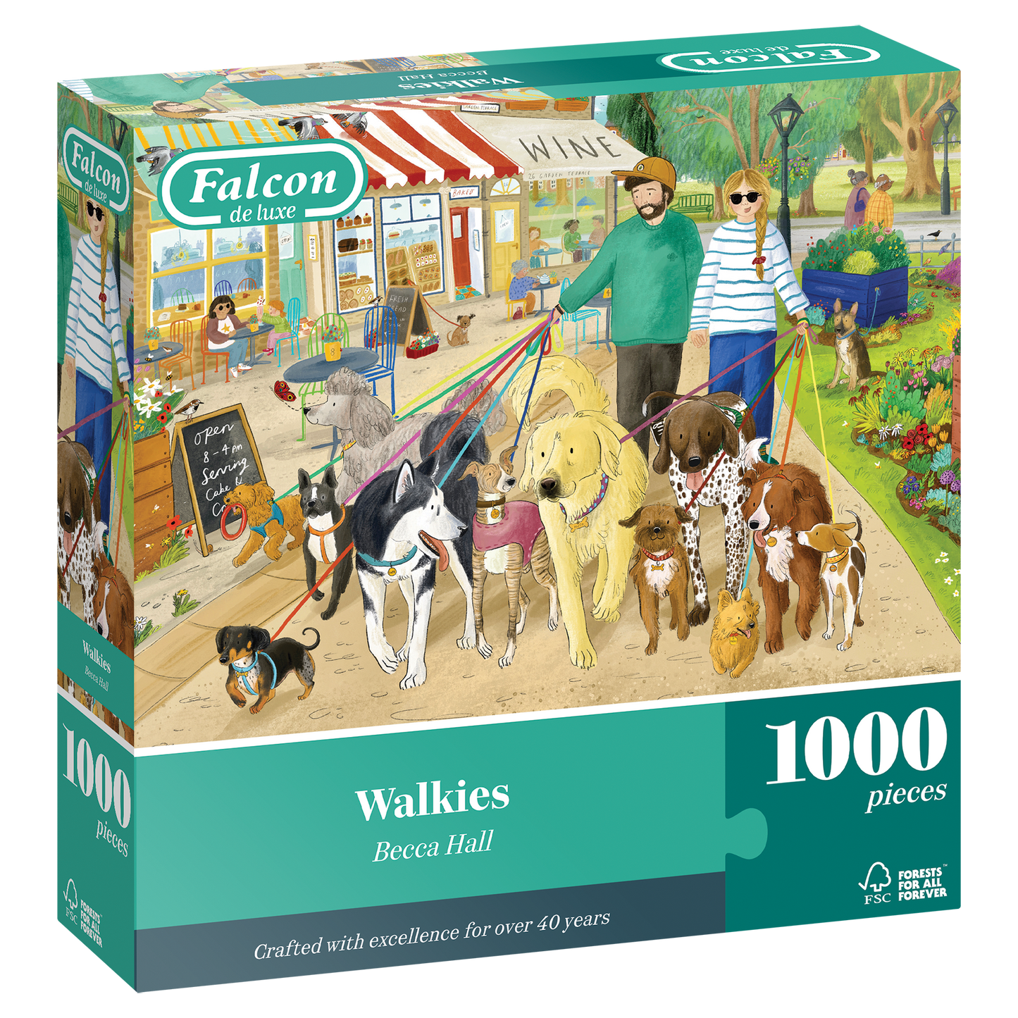 Walkies 1000 Piece Jigsaw Puzzle