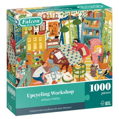 Upcycling Workshop 1000 Piece Jigsaw Puzzle