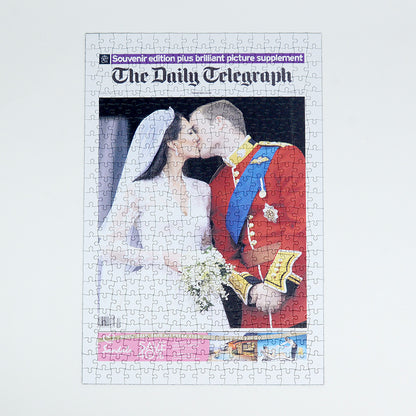 Personalised "The Telegraph" Front Page 400 Piece Jigsaw Puzzle