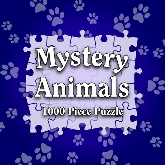 Mystery Jigsaw Puzzle - Animal Themed 1000 Piece