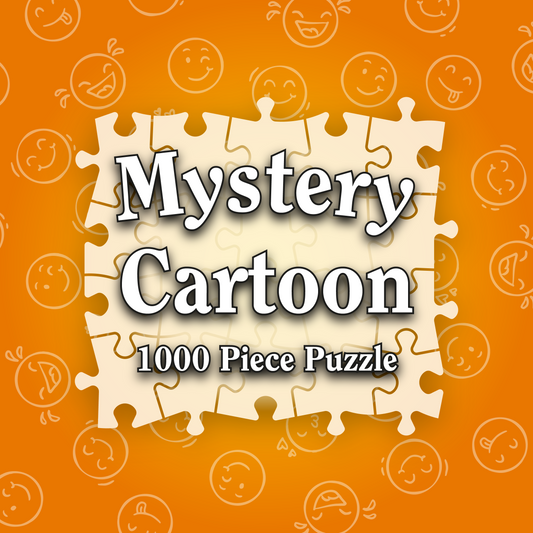 Mystery Jigsaw Puzzle -  Cartoon Themed 1000 Piece