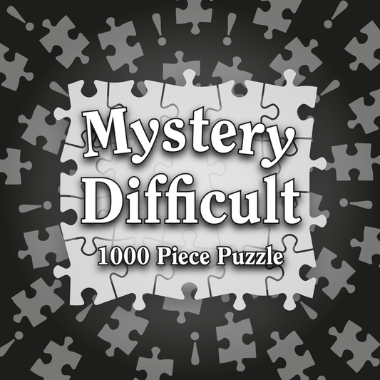 Mystery Jigsaw Puzzle - Difficult Themed 1000 Piece