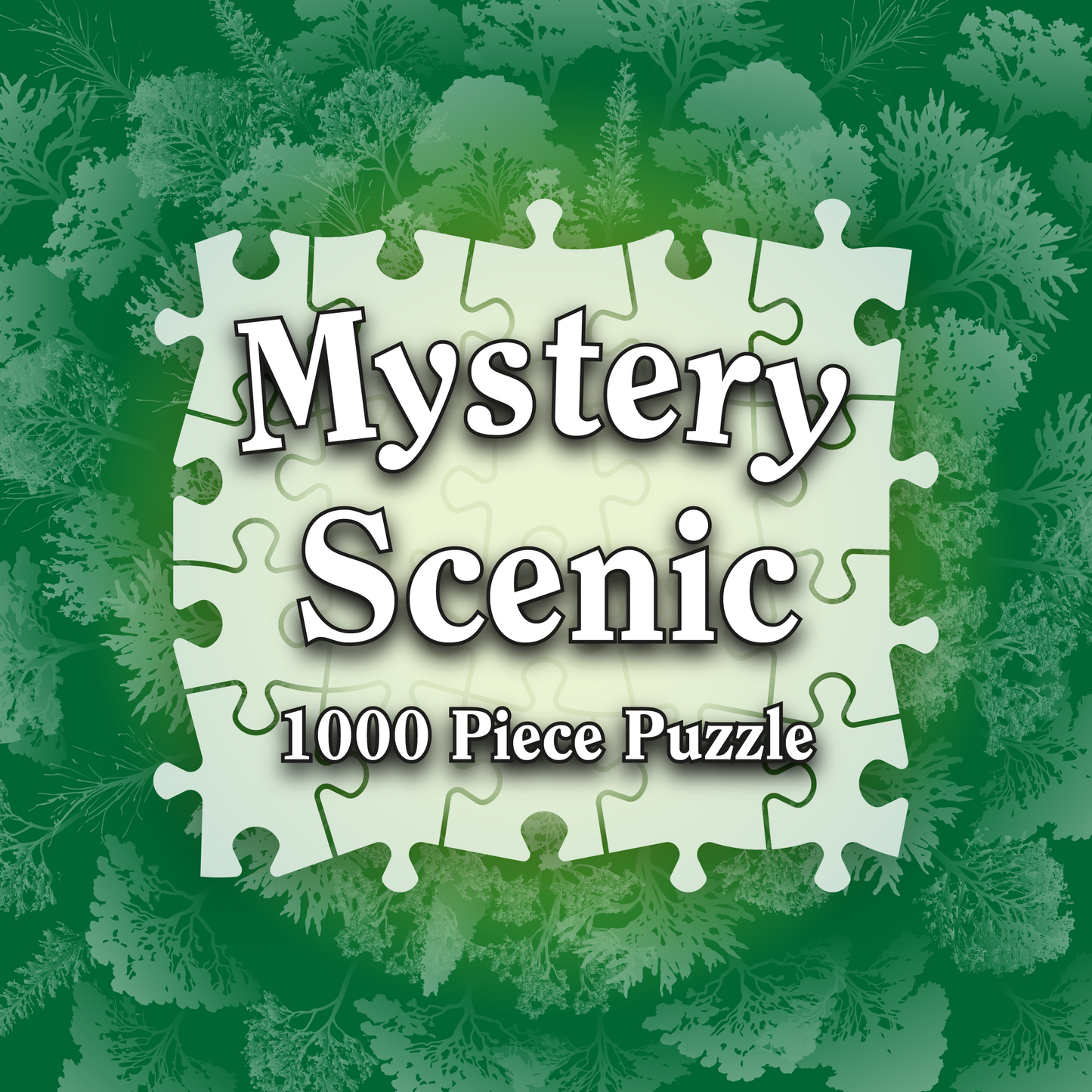 Mystery Jigsaw Puzzle - Scenic Themed 1000 Piece