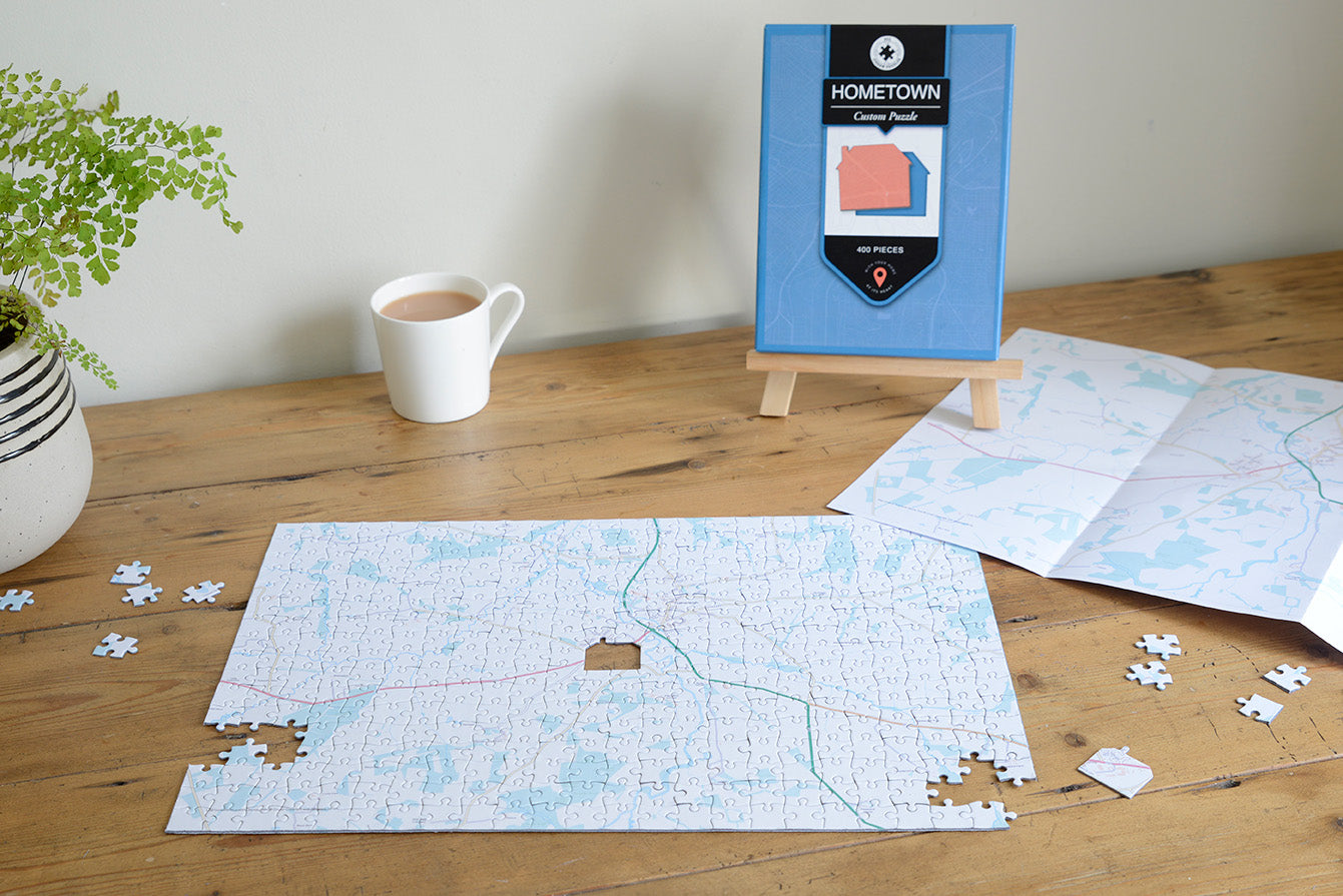 Hometown Map Jigsaw Puzzle