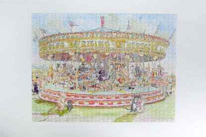 The Cat Carousel 1000 Piece Jigsaw Puzzle