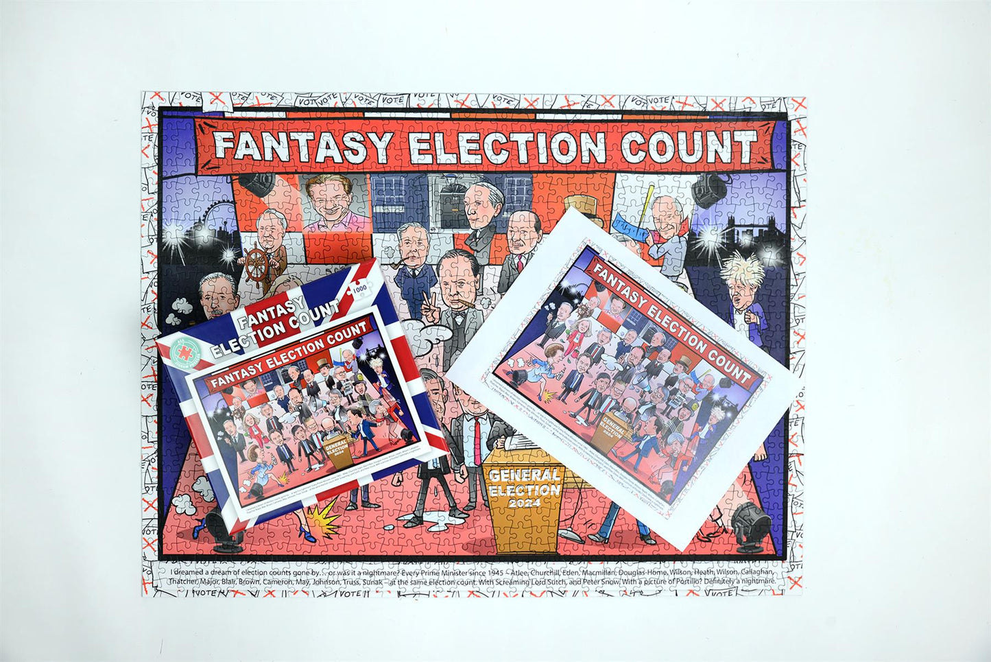 Fantasy Election Count 1000 Piece Jigsaw Puzzle