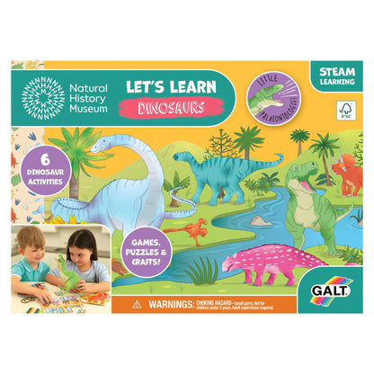 Natural History Museum Let's Learn Dinosaurs Activity Pack