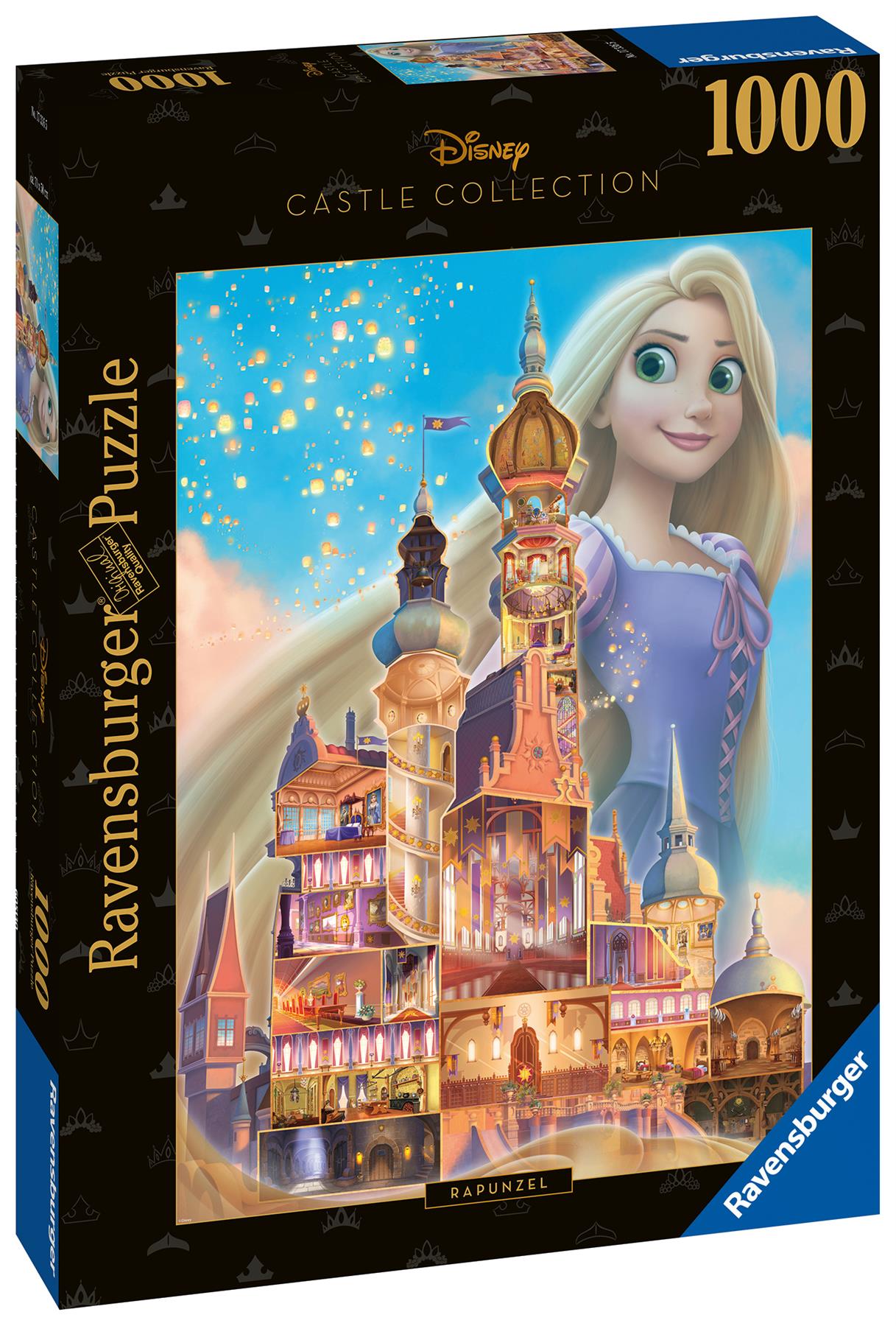 Disney Rapunzel Castle 1000 Piece Jigsaw Puzzle