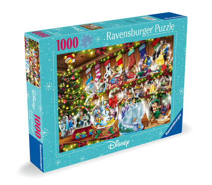 Disney Christmas Snowglobe Paradise 1000 Piece Jigsaw Puzzle