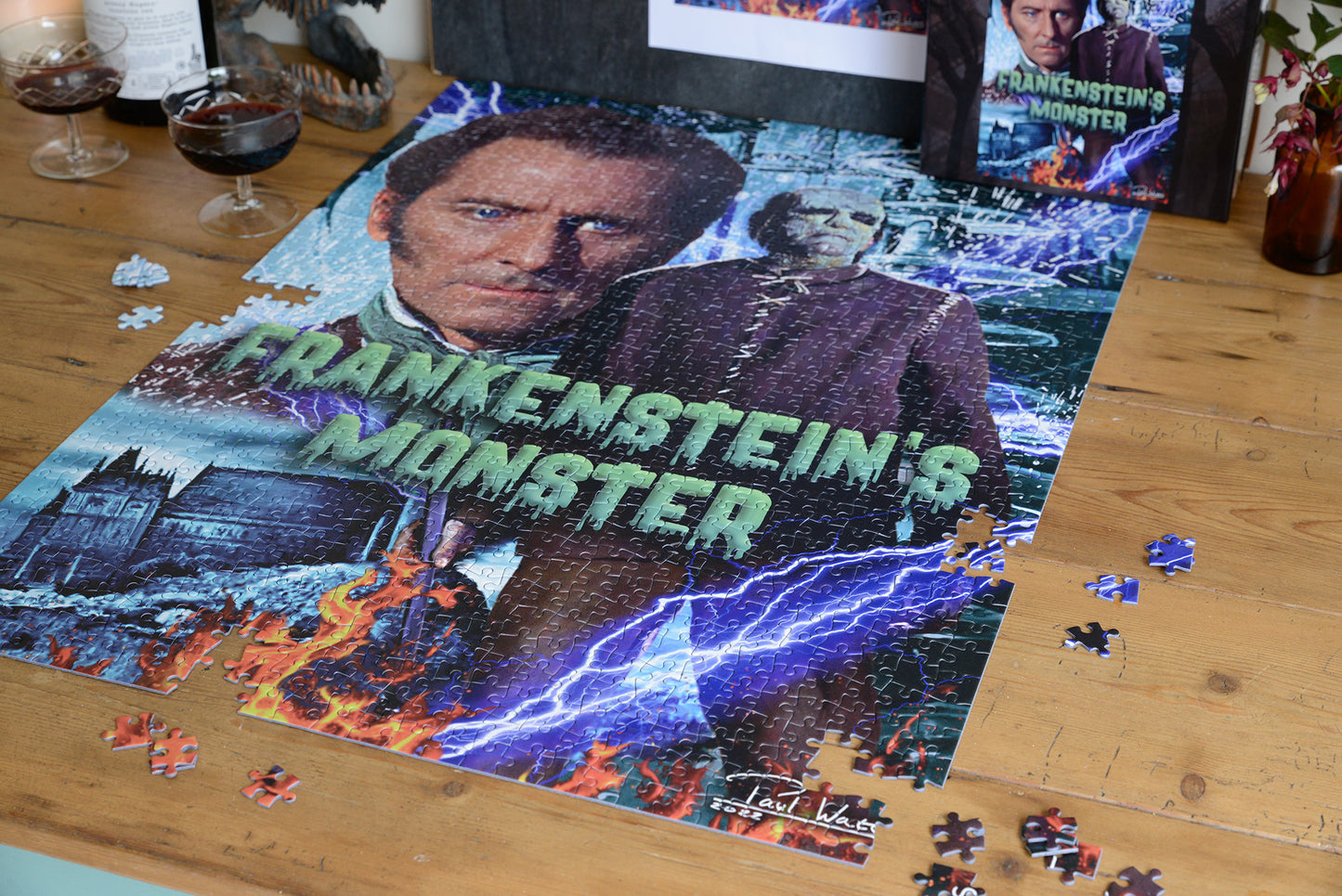 Frankenstein's Monster 1000 Piece Jigsaw Puzzle