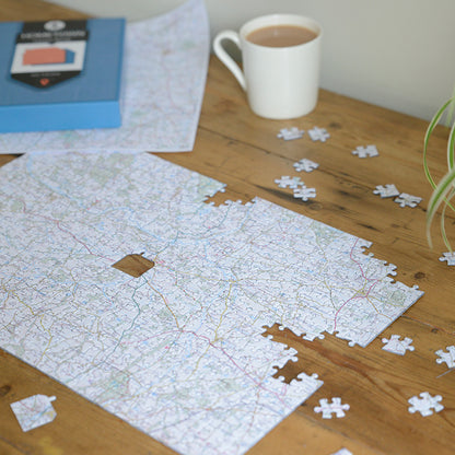 Hometown Map Jigsaw Puzzle