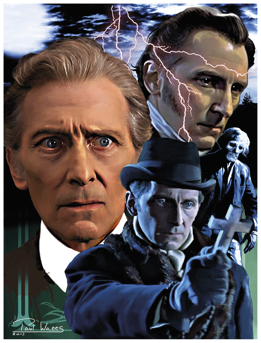 Peter Cushing King of Horror 1000 Piece Jigsaw Puzzle