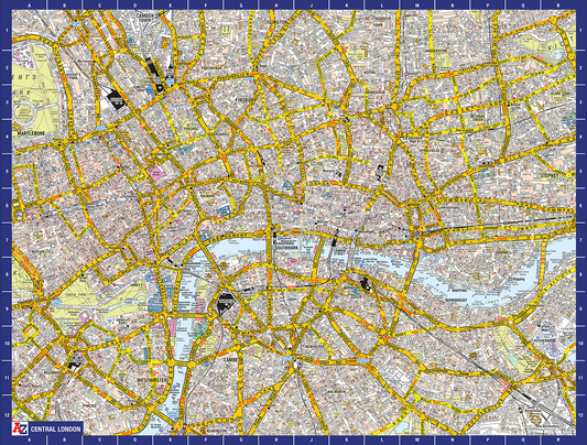 A to Z Map of  London 1000 Piece Jigsaw