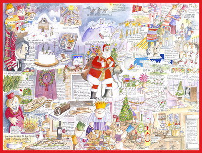 Tim Bulmer Christmas - 300 Piece Wooden Puzzle