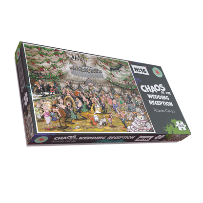 Chaos at the Wedding Reception - No.16 1000 or 500 Piece Jigsaw Puzzle