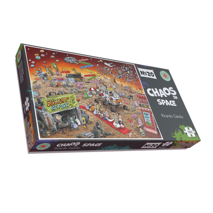 Chaos in Space 1000 or 500 Piece Jigsaw Puzzle - Chaos no. 20