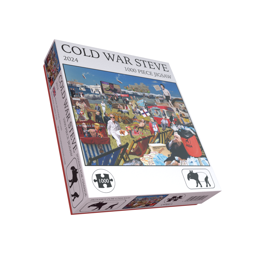 PRE-ORDER Cold War Steve '2024' 1000 Piece Jigsaw Puzzle