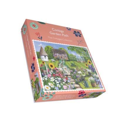 Cottage Garden Path 1000 Piece Jigsaw Puzzle