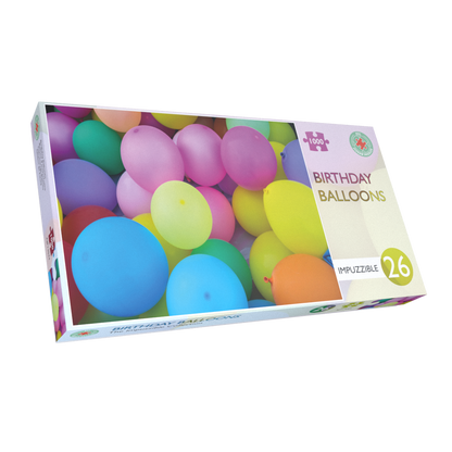 Birthday Balloons - Impuzzible No. 26 - 1000 Piece Jigsaw Puzzle