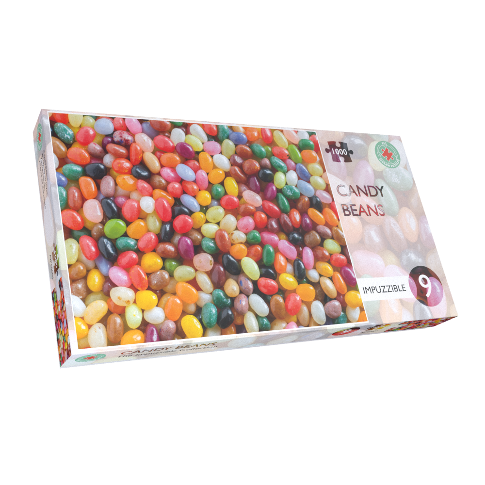 Candy Bean  - Impuzzible No.9 -  1000 Piece Jigsaw Puzzle