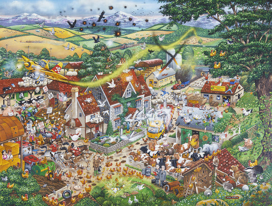 Mike Jupp I Love the Farmyard 1000 Piece Jigsaw Puzzle