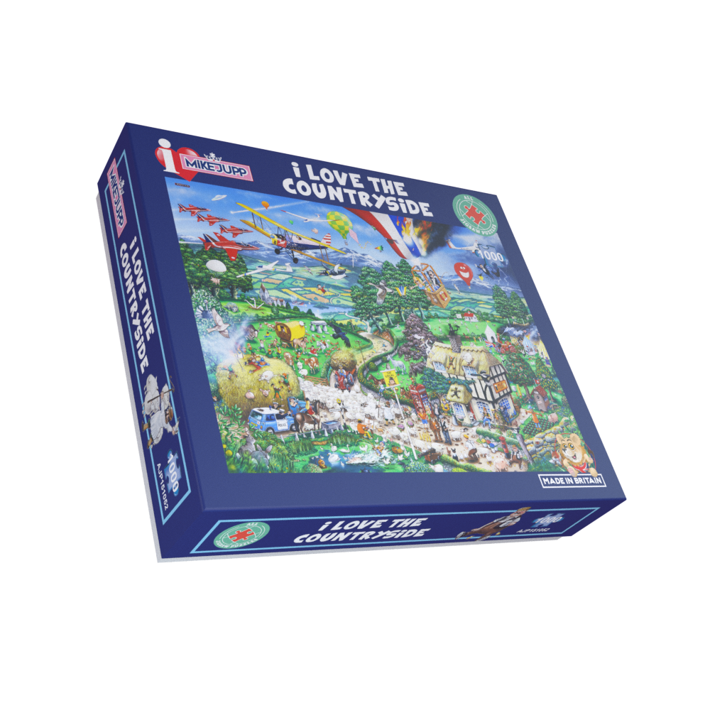 Mike Jupp I Love the Countryside 1000 Piece Jigsaw Puzzle