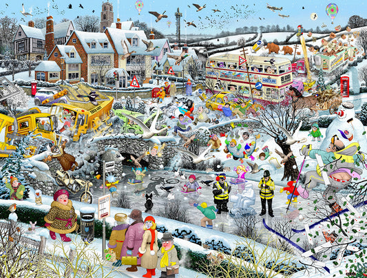 Mike Jupp I Love Winter 1000 Piece Jigsaw Puzzle