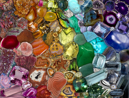 Natural History Museum - Minerals 1000 Piece Jigsaw Puzzle