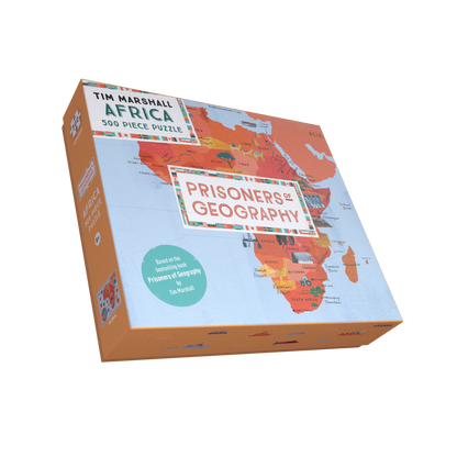 Prisoners of Geography Africa Map 500 Piece Jigsaw Puzzle