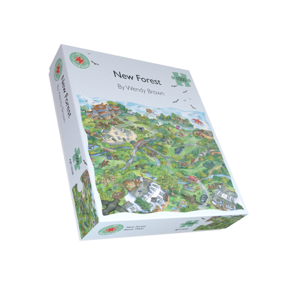 New Forest - Wendy Brown 1000 Piece Jigsaw Puzzle