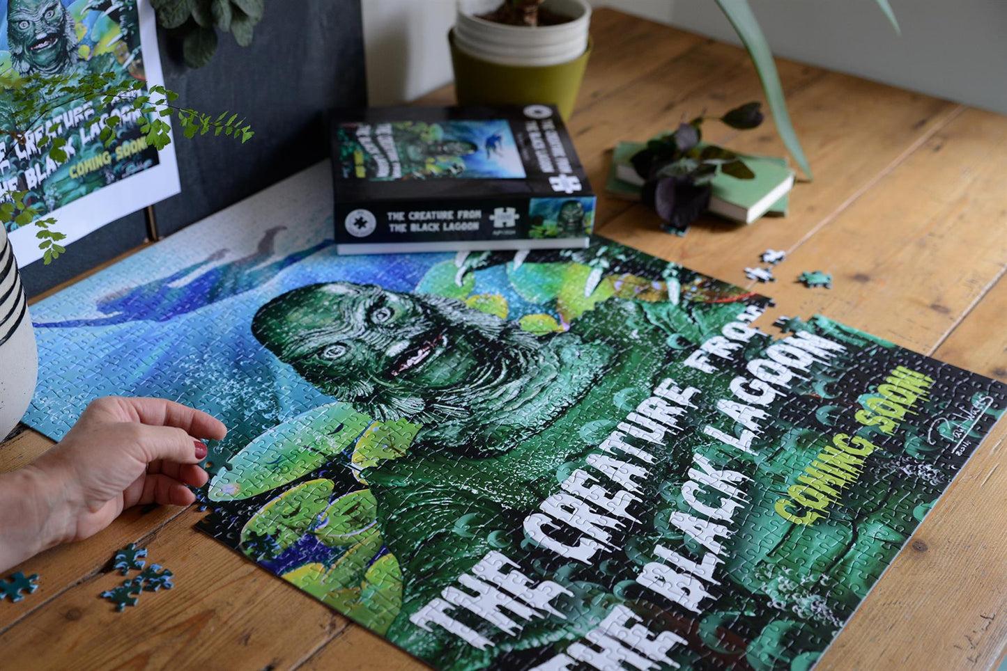 Creature from the Black Lagoon 1000 Piece Jigsaw Puzzle