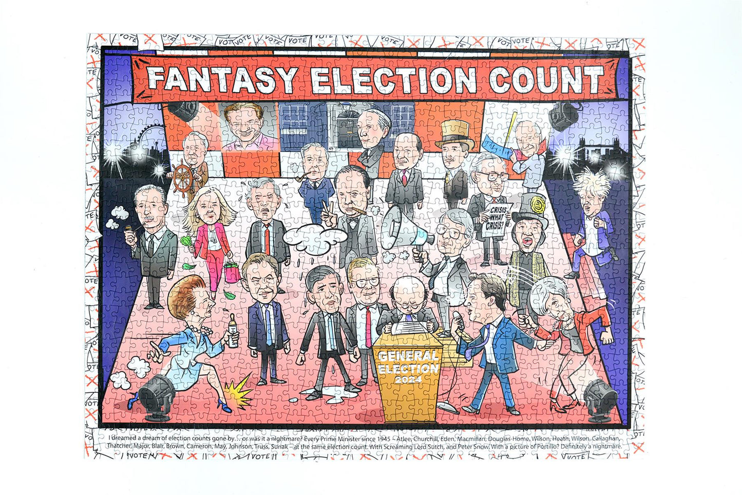 Fantasy Election Count 1000 Piece Jigsaw Puzzle