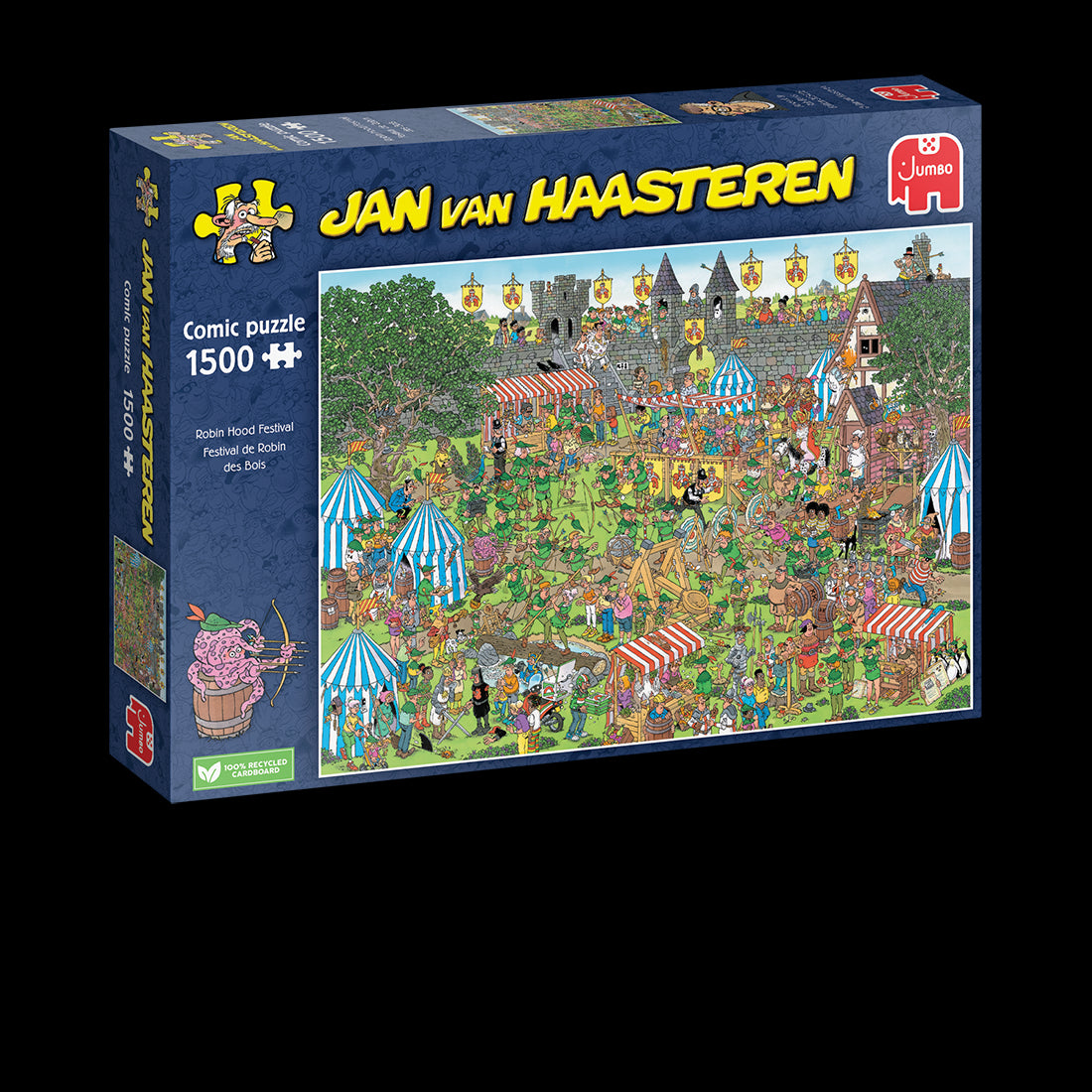 Jan Van Haasteren Robin Hood Festival 1500 Piece Jigsaw Puzzle