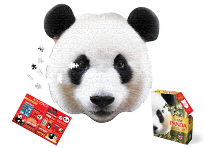 I am Panda 550 Piece Shaped  Jigsaw Puzzle